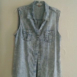 No sleeve top